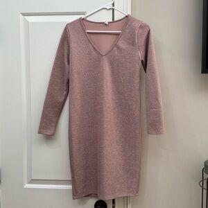 Pinkblush Maternity Dusty Pink Dress Size M